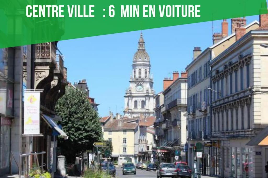 Le Coquet - Balcon - Proche Gare - Parking Apartamento Bourg-en-Bresse Exterior foto